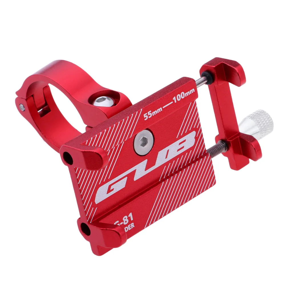 Universal Cellphone Holder for Bicycle Motorcycle Scooter, Mountain Road Bike Handlebar Mount Stand for Smart Phone