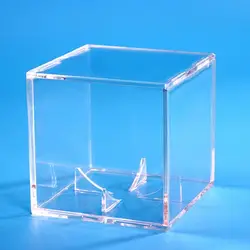 Exquisite Baseball Display Case Cube Shape Sturdy Square Baseball Show Box  Ball Case    Baseball Show Box