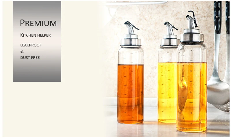 

Glass Storage Bottles For Spice Glass Oil Spray Vinegar Creative Oil Bottle Cooking Seasoning Bottle Dispenser Sauce Bottle