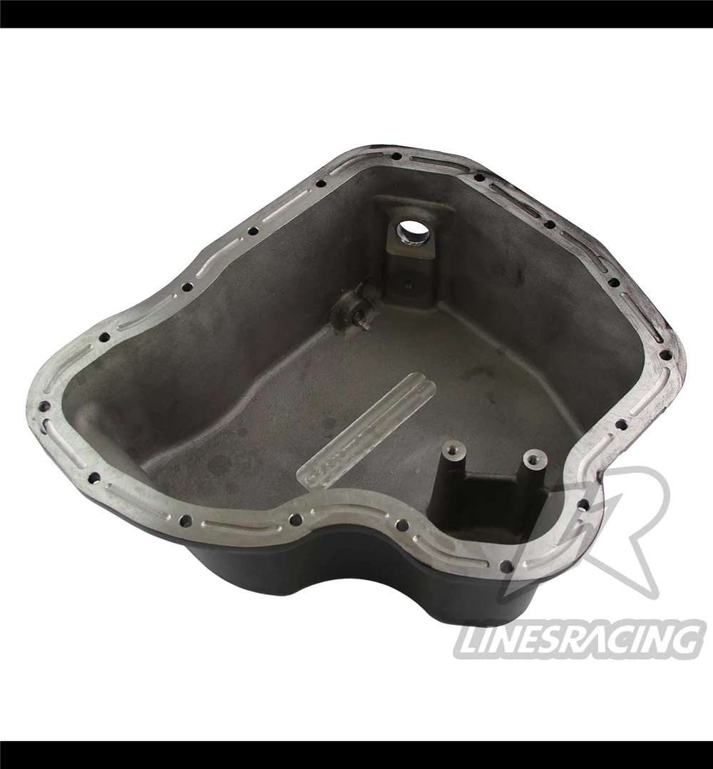 High Capacity Cast Aluminum Oil Pan Fit For 20012010 6.6l Lb7 Lly Lbz