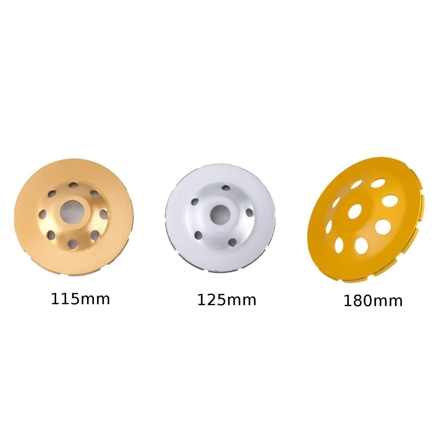 Metalworking Diamond Grinding Wheel Concrete Cup Disc Round Rotary Tools 65Mn