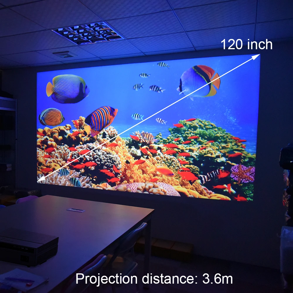 Light Unicorn 1080P проектор T26L обновленная версия T26R Full hd проэктор для дома и досуга 5800