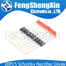 20 шт выпрямительный диод Шоттки DO-41 DO-27 SR240 SR260 SR360 SR540 SR560 SR2100 SR3100 SR3200 SR5100 SR5150 SR5200