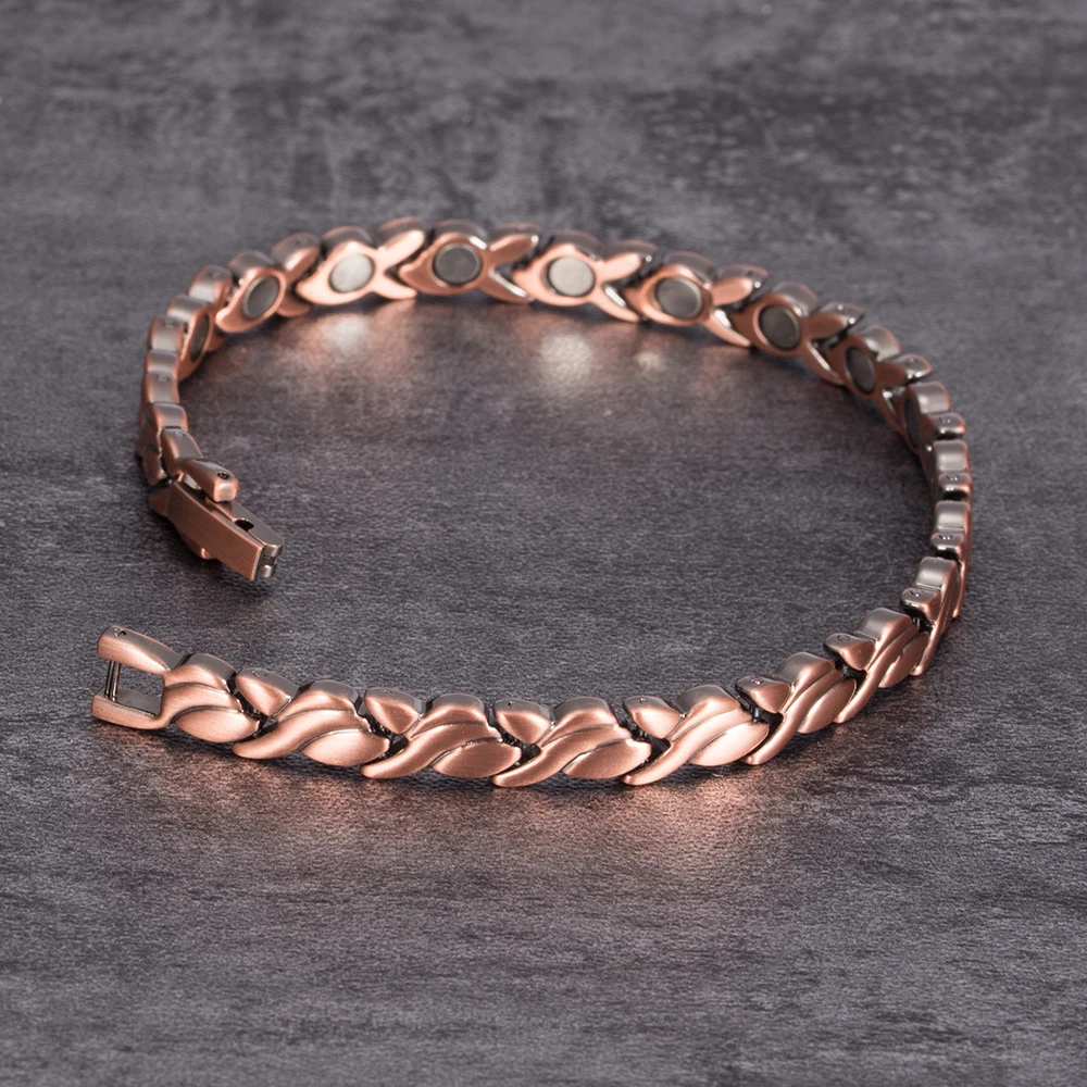 extra strength magnetic clasp handmade to order free quick ship Magnetic Copper Necklace/ Men's or Woman's copper necklace