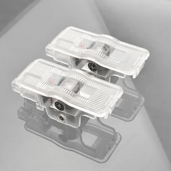 

2Pcs Car Door Courtesy Lamp For Citroen C2 C3 C4 C5 C6 C8 DS3 XSARA PICASSO PLURIEL DISPATCH XANTIA Entry LED Light Projector