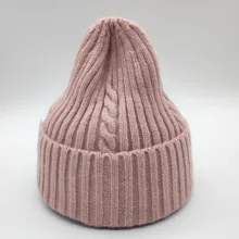 Новое поступление, женская зимняя вязаная шапка Skullies Beanie, сохраняющая тепло, полосатая вязаная шапка, шапки Homme для взрослых