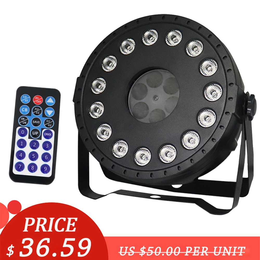 

Yuer LED PAR LIGHT LED Wash Spot 2IN1 Par Light Stage DJ Party Effect Light