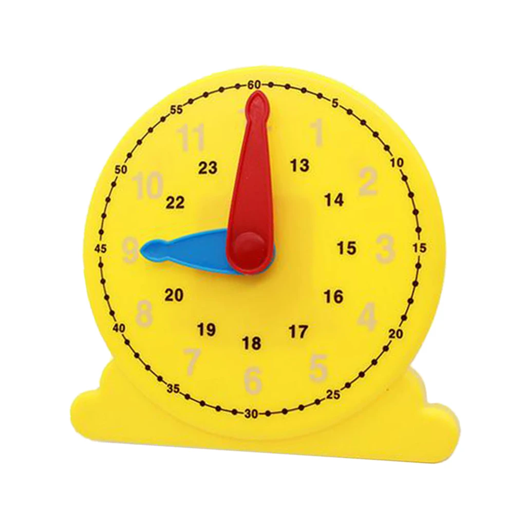 Children Montessori Clock Toy Cognition for Kids Early Preschool Teaching