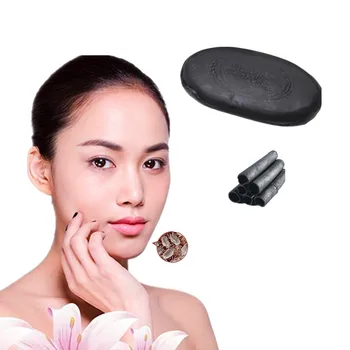 

Active Bamboo Charcoal soap oil-control acne treatment blackhead remover soap Whitening cleanser Chinese traditional Skin care