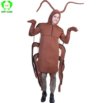 

Halloween Animal costume Adult Cockroach Costume Fantasia Funny adult cosplay for insect Christmas Carnival Festival party