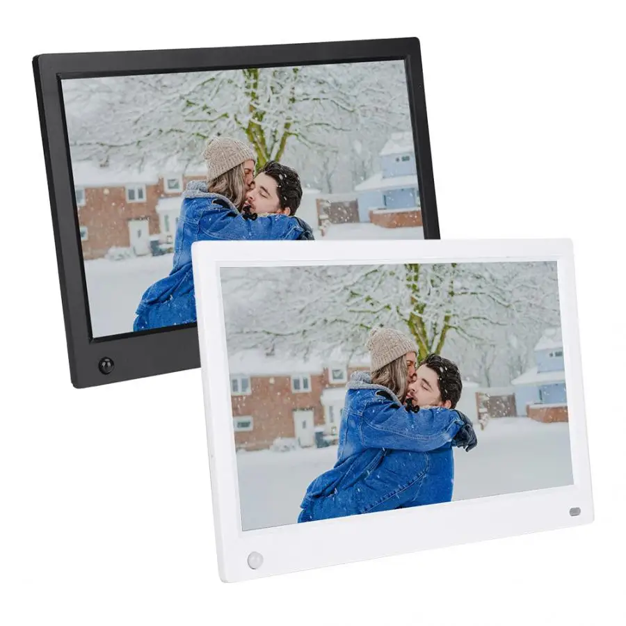 Марко цифровой 12,5 дюймовый экран HDMI ips многофункциональная цифровая фоторамка обнаружения человека 1080P Пульт дистанционного управления
