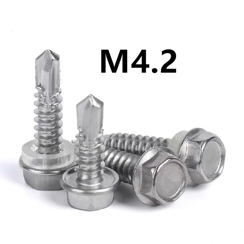 50pcs-m4-2x13-16-19-25-32-38-50mm-410-stainless-steel-external