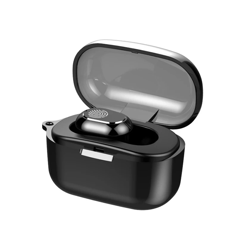 Single ear X5 Bluetooth V5.0 наушники беспроводные наушники стерео Спортивные Беспроводные наушники гарнитура 3500 мАч Мощность для iPhone Xiaomi - Цвет: Single ear