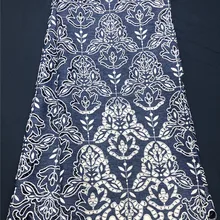 Muti color Croechet Lace fabric for Fashion Dress