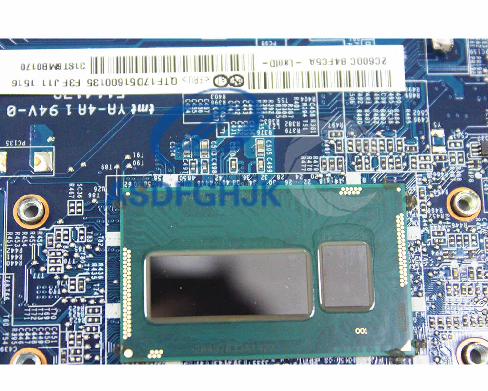 Для lenovo IdeaPad Flex 14 материнская плата SR16Q Intel i3-4010U 1,70 GHz DA0ST6MB6F0 ST6 ТЕСТ ОК