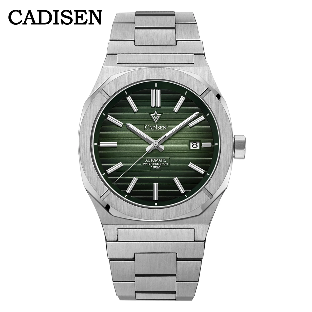2021 New CADISEN German design Mechanical Wristwatch men Luxury Automatic watch for men Stainless steel 10 Bar Waterproof Clock 