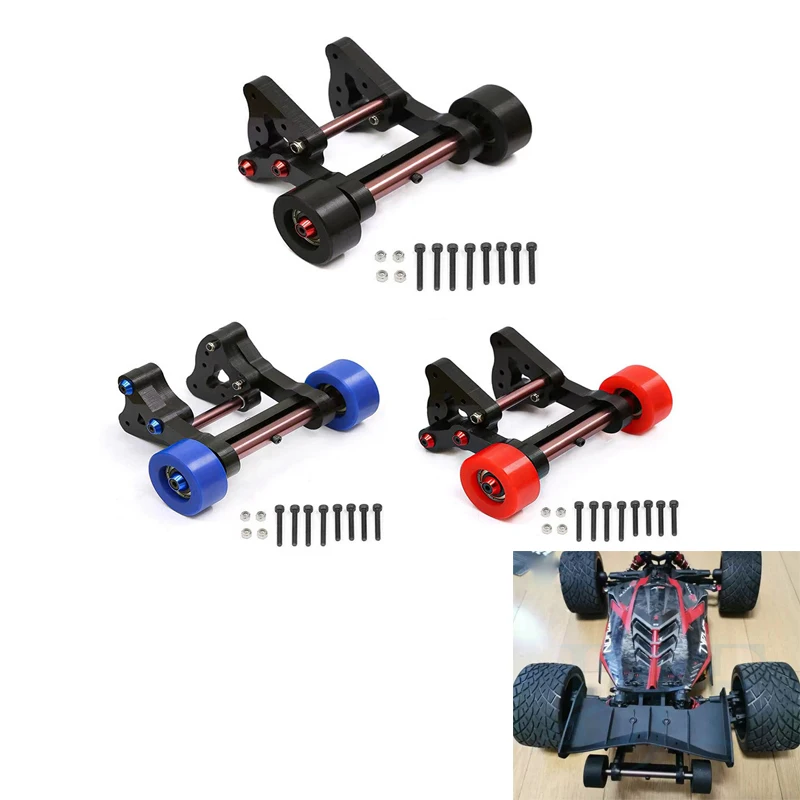 Dual Wheel Wheelie Bar For 1/8 Arrma Kraton 6s V2 V3 V4 V5 Exb/outcast