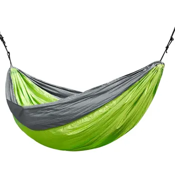

Outdoor Double Hammock Portable Parachute Cloth 2 Person hamaca Adult Outdoor Backpacking Travel Survival Hunting Sleeping