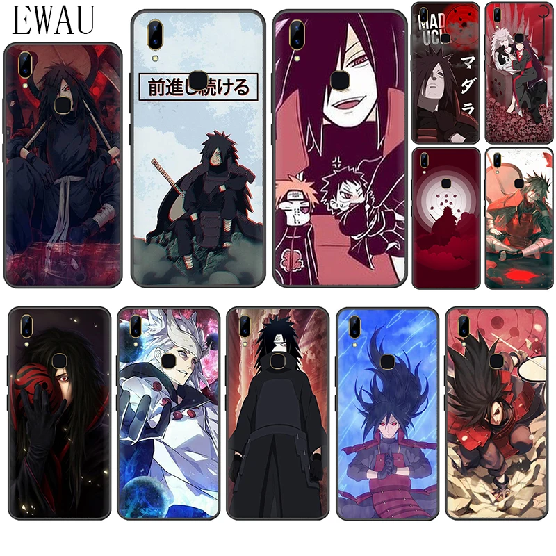 EWAU Мадара Uchiha Naruto силиконовый чехол для телефона VIVO Y53 Y55s Y81s V5 V7 V9 V11 V15 pro Y17 Y69 Y71 Y91
