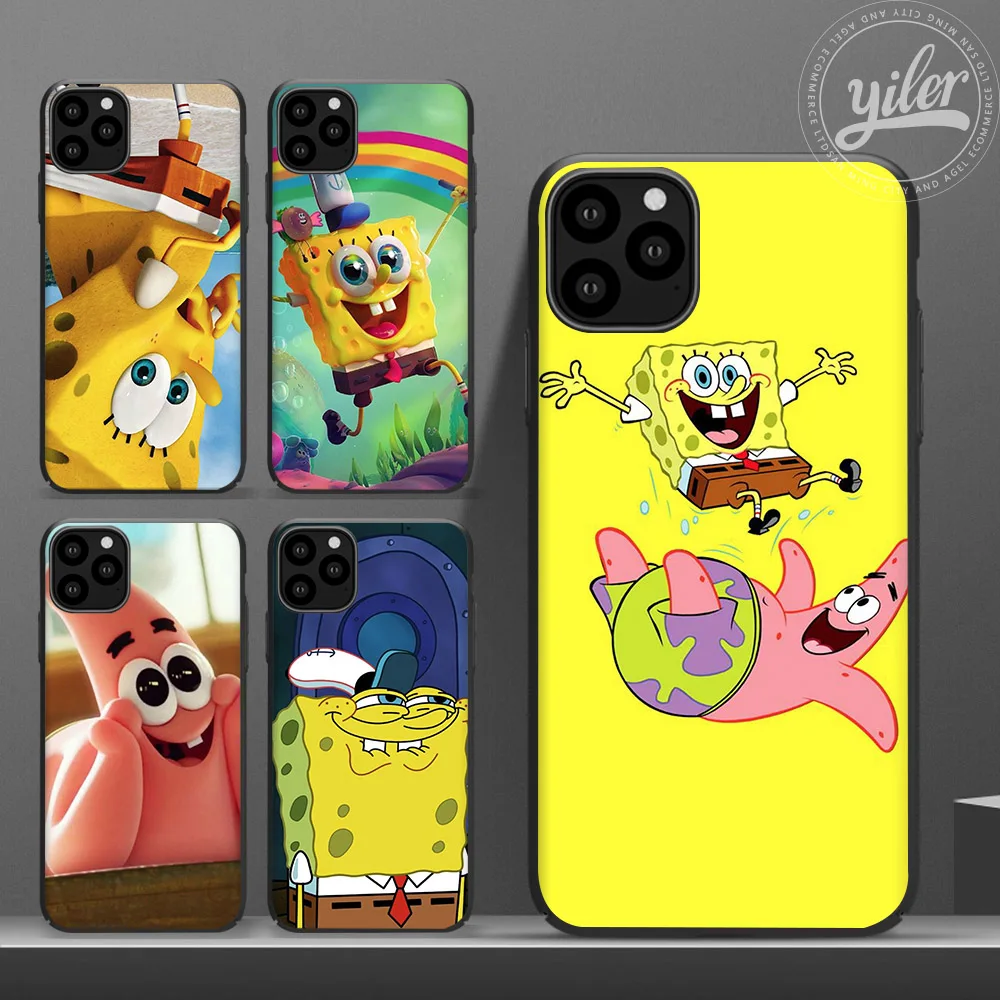 Funda for Case iPhone 11 SpongeBob cover for Case iPhone XS Max XR Phone Case for iPhone 6 7 8 Plus SE 11 Pro Max X 5S SE 6 CASE Funda for Case iPhone 11 SpongeBob cover for Case iPhone XS Max XR Phone Case for iPhone 6 7 8 Plus SE 11 Pro Max X 5S SE 6 CASE