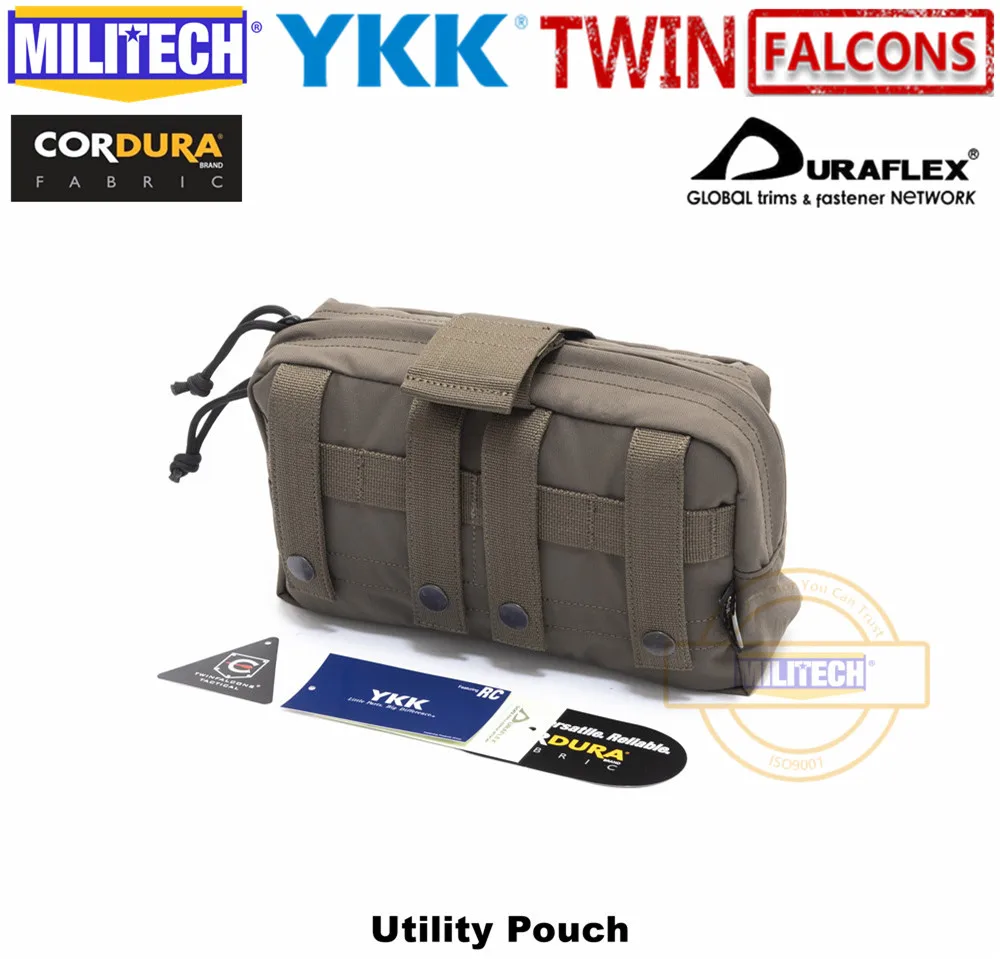 MILITECH TWINFALCONS TW 500D Delustered Cordura Molle Crye CP универсальный чехол для хранения многоцелевой тактический Чехол