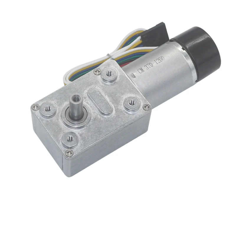 JGY 370 6V 12V 24V Мотор Электродвигатель DC мотор с пыленепроницаемой крышкой