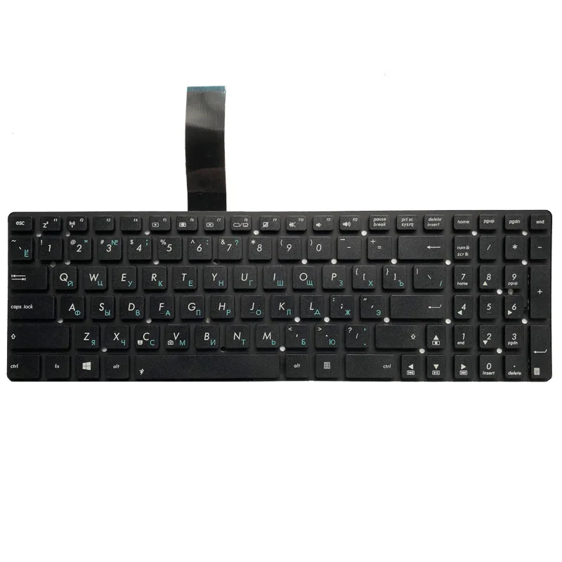 Русская клавиатура для ноутбука ASUS K55 K55A K55V K55VJ K55VM K55VD K55VS K55XI K55DE K55DR 0KNB0 6121RU00 RU