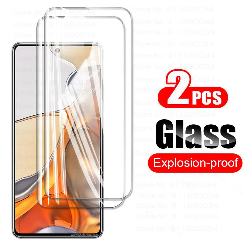 mobile screen protector 8in1 Tempered Glass For Xiaomi Mi 11T Pro Lens Films Screen Protector for Xiaomi Mi 11 T 11T Pro Mi11T 7'' Protective Glass phone glass protector Screen Protectors