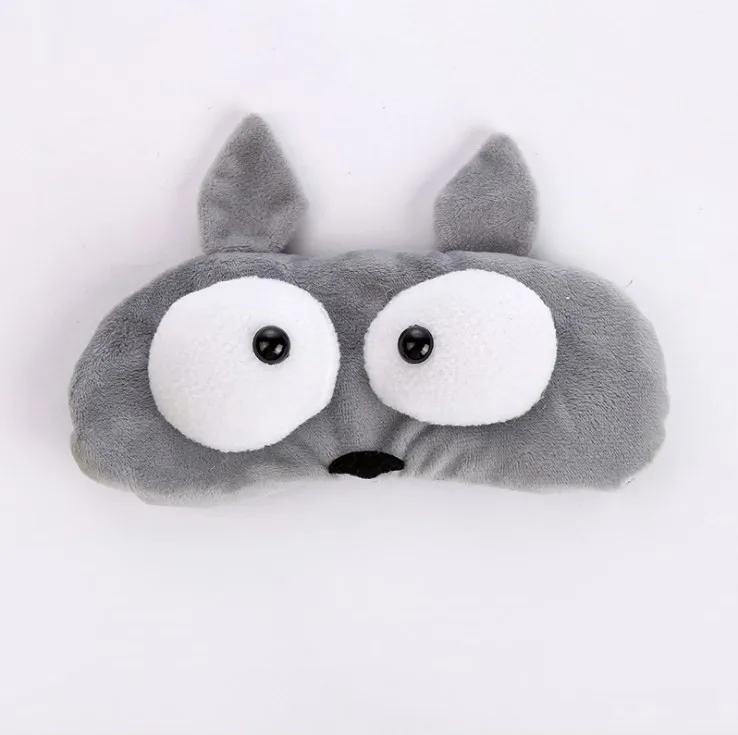 

Plush Sleep Shade Cartoon Big Eyes Cute Rest Ice Pad Korean-style Eye Patch Eye Protection Rest