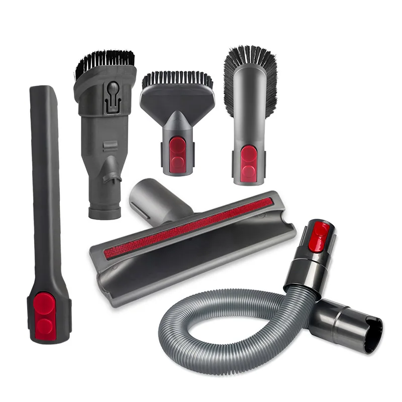 Шланг с щеткой наборы для крепления для Dyson V8 V7 V10 пылесос запасные части длинные плоские всасывания