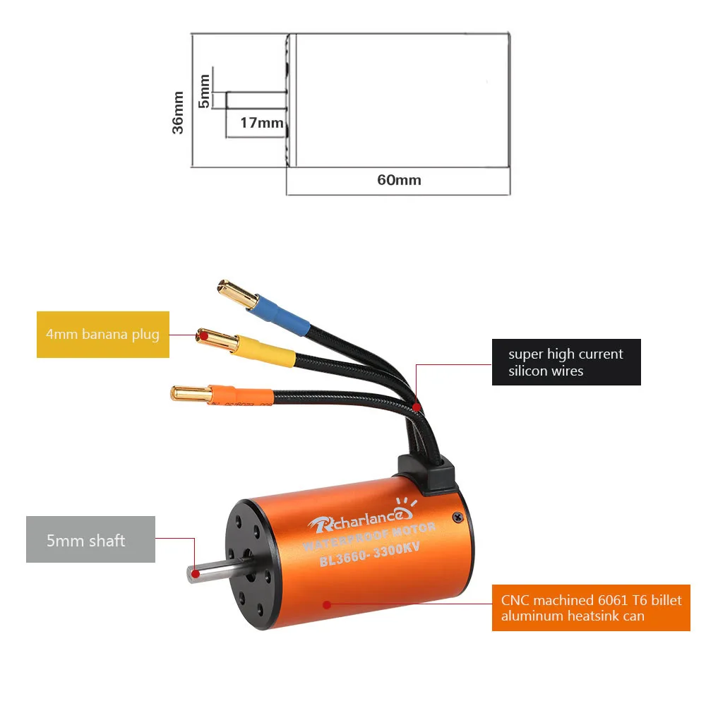 Авто салон девушки мотор 3660 3300kv ничего щетка электрическая техника+ 60a водонепроницаемый ничего щетка электрическая модуляция костюм