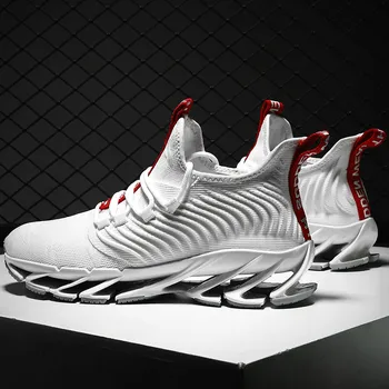 

Running Shoes for Men New Lightweight Breathable Mesh Designer Blade Sneakers Man Jogging Walking Athletics Trainer Sports Shoes