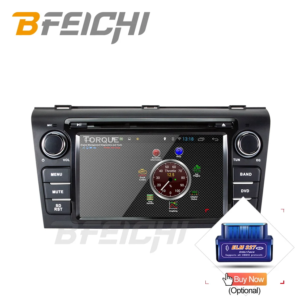 Bfeichi android 9,0 автомобильный dvd для Mazda 3 2004 2005 2006 2007 2008 2009 Авто Радио стерео