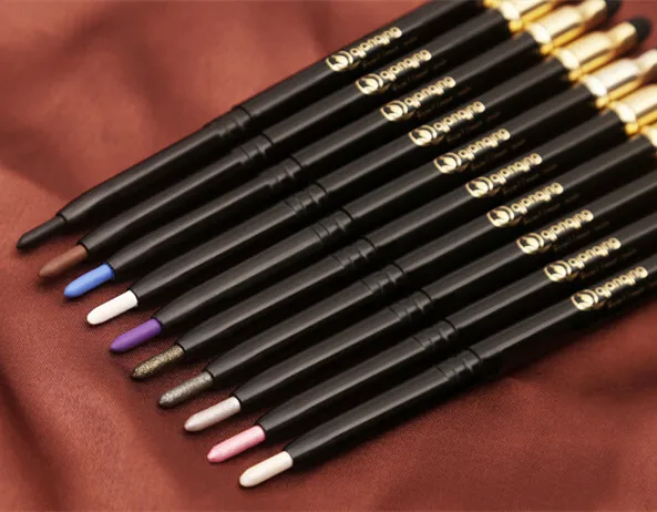 Новинка 2015 женские большие тени для век крем макияж с губкой цветной карандаш