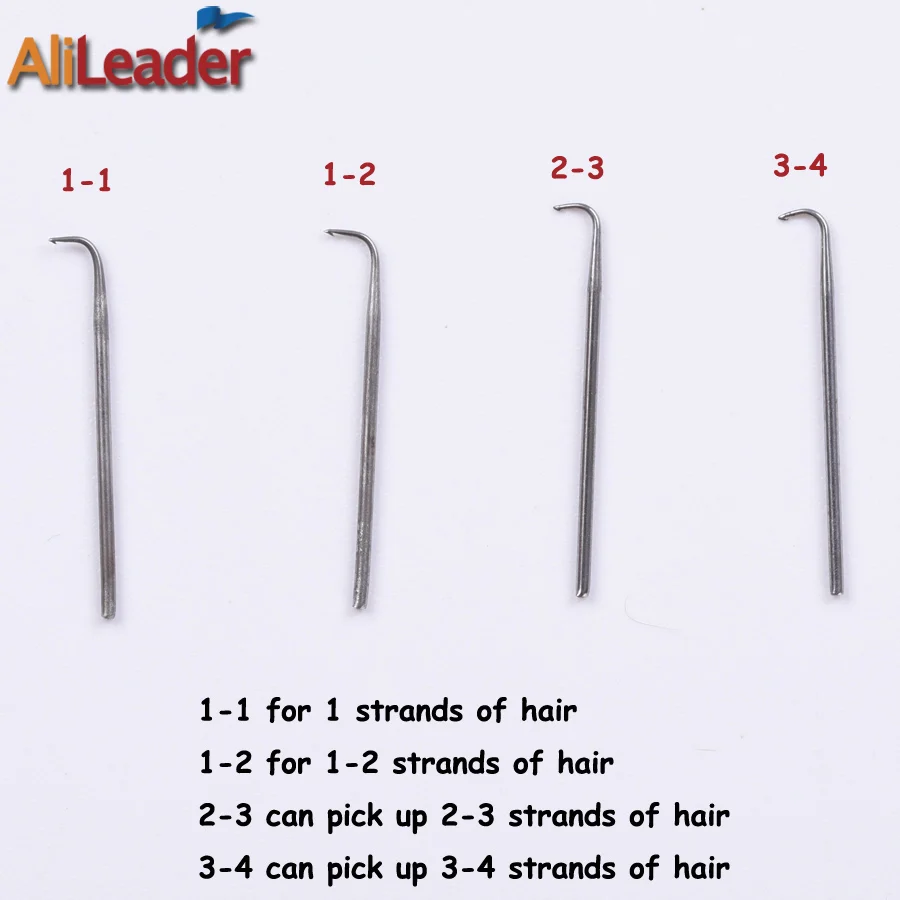 1Pcs Hair Ventilating Needle For Lace Wig Making Crochet Hook Holder Pins  TooEN