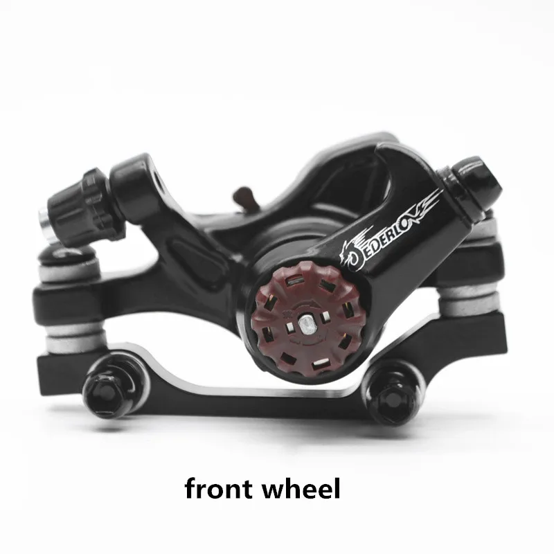 Front Brake Алюминиевые механические дисковые тормоза передние и задние диски для горных велосипедов тормоза ротора 160 мм набор для горных запчасти для велосипеда - Цвет: Front Brake