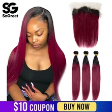 Best Price brazilian Human hair weave bundles with frontal HD Lace 30 40 inch 3 4 Short Long bundles Straight Virgin Ombre Burgundy Colored Best Price brazilian Human hair weave bundles with frontal HD Lace 30 40 inch 3 4 Short Long bundles Straight Virgin Ombre Burgundy Colored
