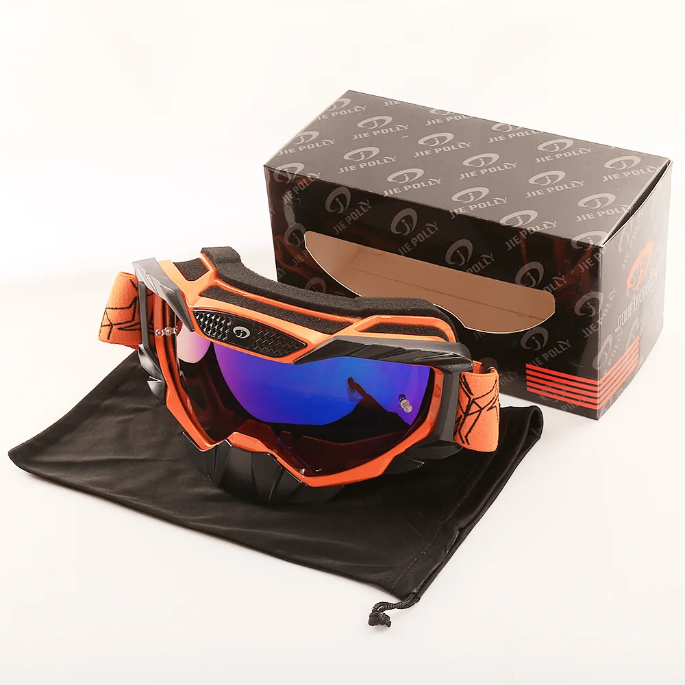 Мото солнцезащитные очки Gafas мотоциклетные уличные очки ATV для мотокросса очки ATV Casque MX мотоциклетный шлем очки - Цвет: G