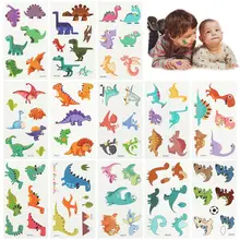 Body Stickers Fake Tattoo Cute Pattern Waterproof Dinosaur Temporary Tatoos For Kids|Boys Girls|Children Toddler Teens