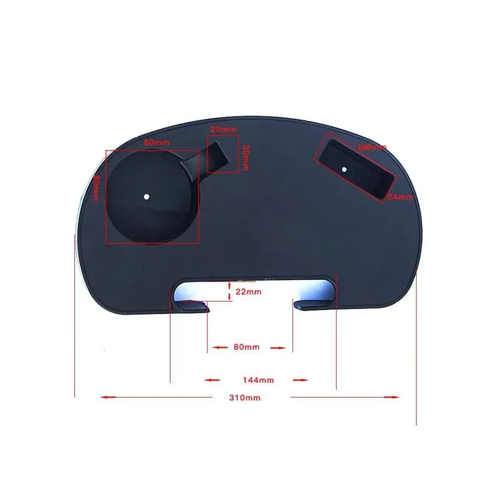 Черный складной подстаканник для стула поднос открытый садовый инструмент