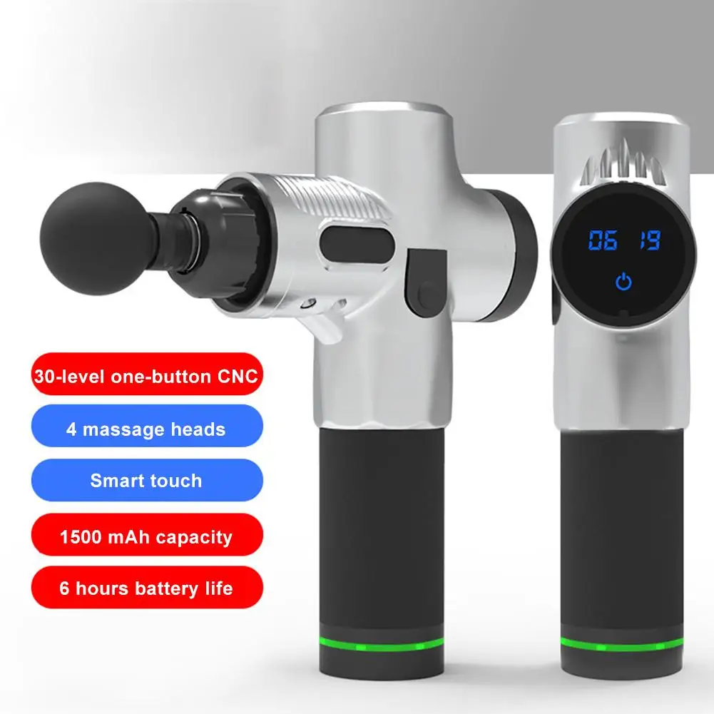 Professional Muscle Massage Cordless Deep Tissue Percussive Massage Treatment for Pain Relief Deep Tissue Massager Therapy Gun