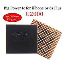 5 шт./лот большая микросхема питания U2000 для iPhone 6S 6S Plus телефон ремонт размещения управление 338S00122 микросхема