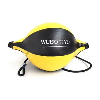 

Boxing Training PU Leather Speed Ball Double End MMA Pouching Bag Punch Toy