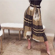 ##Special Price Linglewei 2019 New women's printed casual pants women's wide leg pants ##Special Price Linglewei 2019 New women's printed casual pants women's wide leg pants