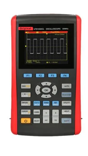 

UTD1025CL Single Channel Handheld Portable Digital 25MHz Oscilloscope Two-way Function