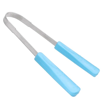 

Stainless Steel Tongue Scraper Brush Oral Care Cleaner For Cleaning Coated Tongue Toothbrush Bad Breath Removal Tool