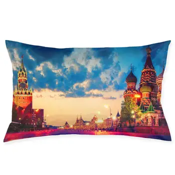 

Red Square Fashionable pillowcase and rectangular decorative pillowcase 20 "x30"
