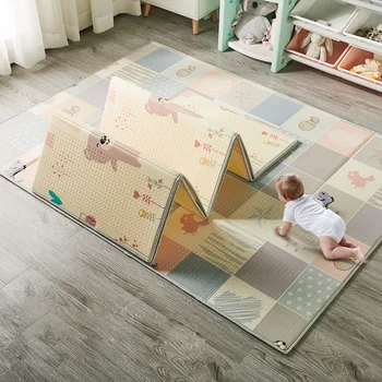 

Foldable Playmat Baby Toy XPE Foam Crawling Carpet Baby Play Mat Blanket Children Rug For Kids Educational Toys Activity