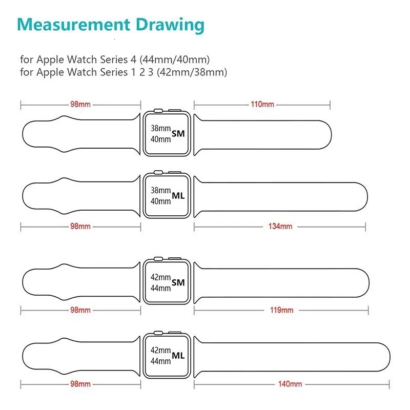 Ремешок для apple watch Группа apple watch 4 3 iwatch Группа 42 мм 38 мм 44 мм 40 мм pulseira correa Браслет Смарт часы аксессуары петля