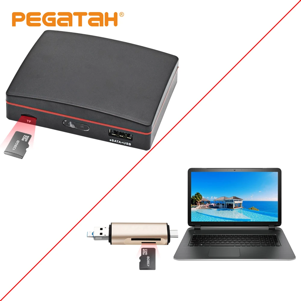 MINI DVR AND CCTV in 1080P SD card AHD CVI TVI Analog 4 1 input4 Channels CH BNC support 128G TF Card | Безопасность и защита